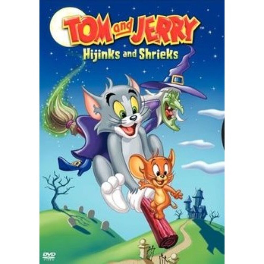 Tom and Jerry Hijinks and Shrieks Not Rated 45 Minutes Vintage